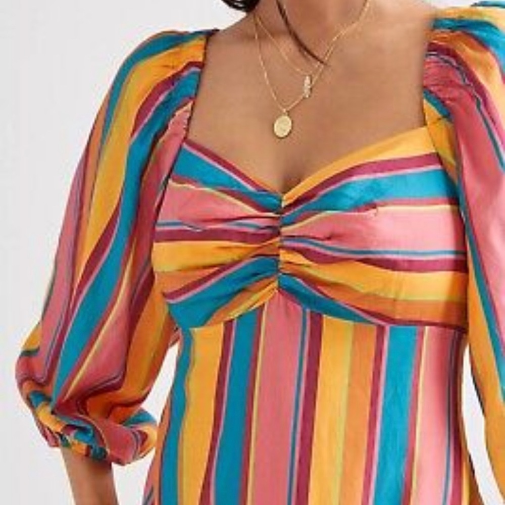 Gently used, perfect condition Farm Rio Anthropology dress. XS